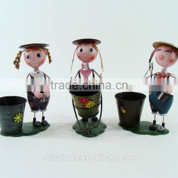 Household Item Flower Doll Garden Iron Doll photo-3