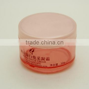 50g 50ml ps platsic jar for hand lotion