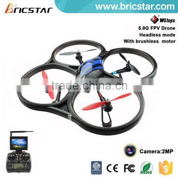 Hot sell headless mode 4ch rc brushless motor quadcopter with gyro and 2.0MP camera.