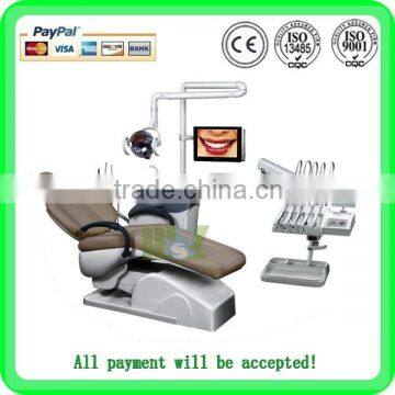 Hot! ISO, CE Proved quality dental Chair-MSLDU17 with modern design dental Unit and dental stool