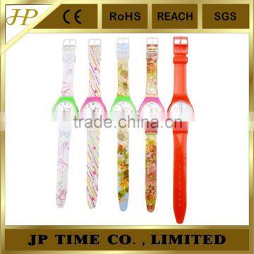 PVC watch child watch plastic gift promotional watch for children