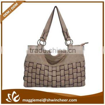2015 High Quality Fashion Leather Lady Handbag Make in China