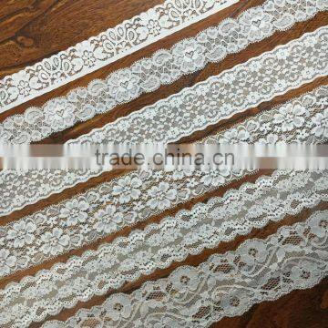 Spandex Lace Trimming 4cm Width Knitted Lace Ribbon 7069 photo-6