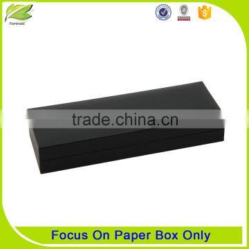 classical plain black box for jewelry