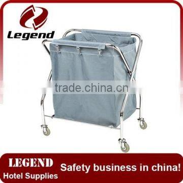 Hot sale cheap Laundry folded trolley made in china