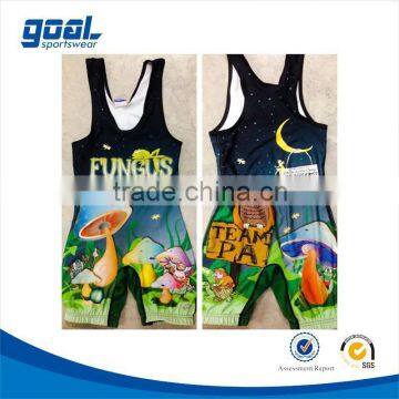 Cool Cheap Wrestling Singlets,sublimation Wrestling Singlet Quality Choice
