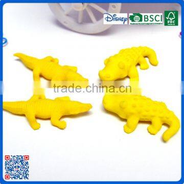 Japanese crocodile shape 3D eraser in promotion