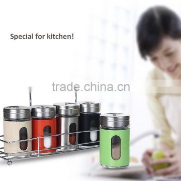 90ml Glass Body Spice Jar With Shaker Lid