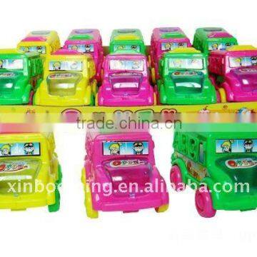 Candy toy,Pull line car promotion gift with light & candy