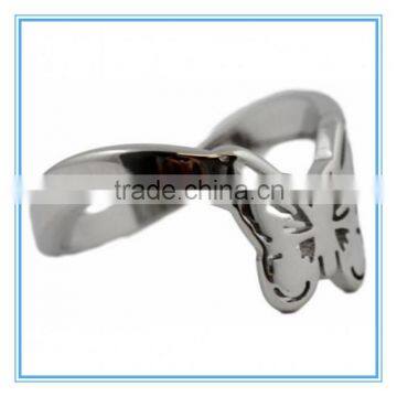 Butterfly Thumb stainless steel Ring