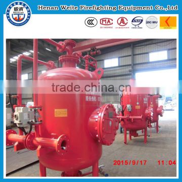 Vertical pressure foam tank , foam extinguishing, the pressure type foam tank