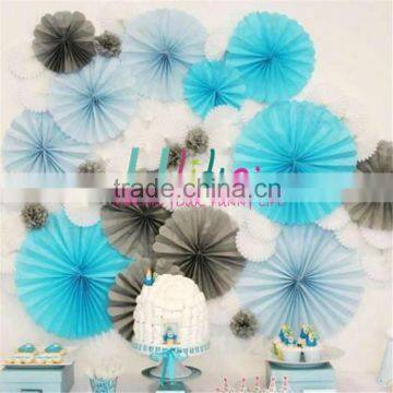 2013 new christmas tissue round honeycomb fan