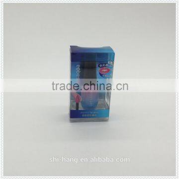 Offset Color Printing PET PVC Plastic Folding Box With Blister Tray for Lip Stick Bottle photo-3