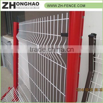 Professional outdoor steel 3D wire mesh industrial safety fence