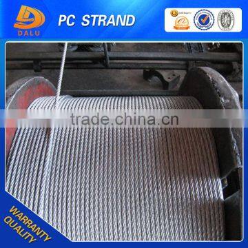 Zinc Plated PC Steel Strand From Tianjin Dalu