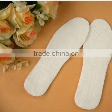 Wholesale white felt insoles