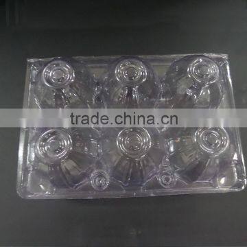 Clamshell PVC egg packaging tray