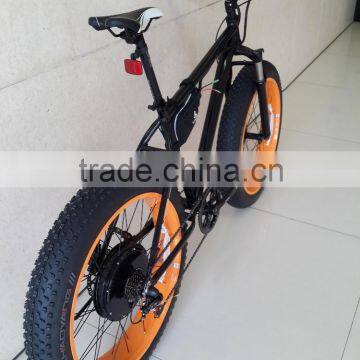 hot sale aluminum bike frame 26"*4.0 fat tire electric bike/fat tire snow e bike