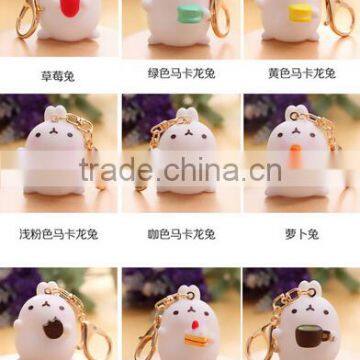 The Rabbit Cartoon Pendant Key Chain Couple Handbags Accessoriest PN6434 photo-5