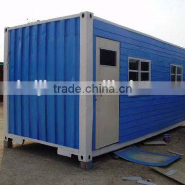 Portable container housing