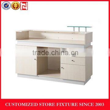 Customized multifunction wood cash counter display racks