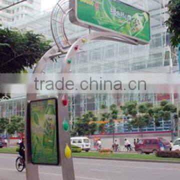 advertising light box/prefab advertising light box