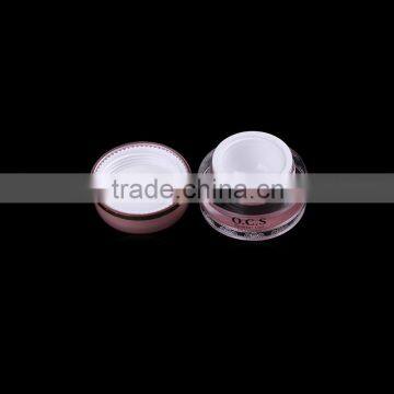 2016 New Fashion Pink Clear UV Gel Polish 8ml Glass Empty Bottle photo-4