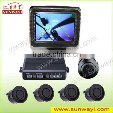 3.5 inch rearview electric parking sensor system for reversing car