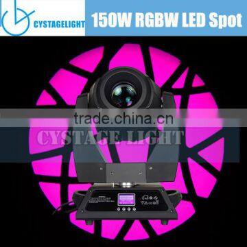 150W RGBW 4IN1 LED Spot Moving Head Lights led spot lighting