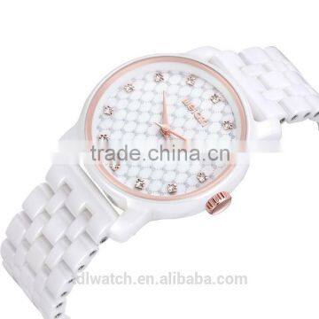 WEIQIN W3231 cheap ceramic watch butterfly dial