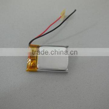 Rechargeable lithium polymer battery 3.7V 650mah high temperature battery