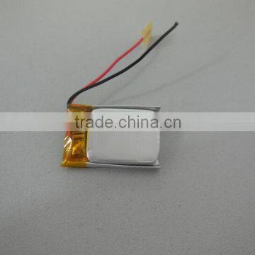 Rechargeable 052027 3.7v 250mah Lipo 3.7v Bluetooth Headset Battery