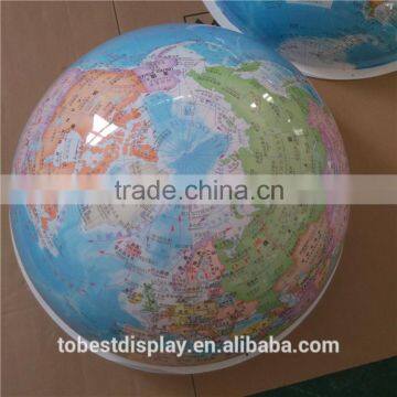 Customized size acrylic Southern and Northern glass hemisphere