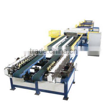 Duct manufacture line 4: Square ducting machine