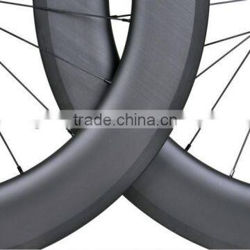 High Stiffness 3k Matte 700c Carbon 88mm Clincher Road Wheels, 88mm Clincher Wheelset Carbon Wheel/ Road Bike Racing Wheelset photo-4