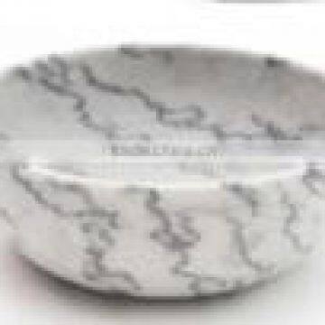 Eco-friendly customized natural stone bowl for dinner and fruit