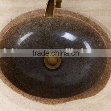 Natural Hotel Bathroom Cobblestone Vanity Tops photo-6