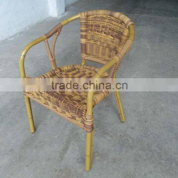 outdoor furniture bamboo wicker chair for wedding on sale