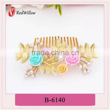 2016 high quality small alloy hair claw,antique mini woman hair claw,small mini hair claw yiwu factory