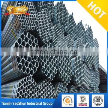 Galvanized erw steel tube on sale