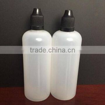 wholesale 100ml childproof cap e liquid plastic bottles in stock