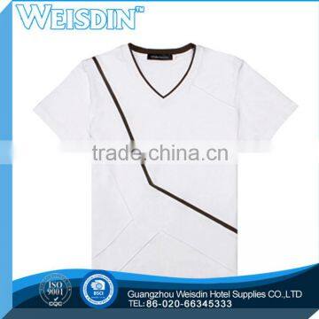 120 grams hot sale 100% cotton custom men knit polo tshirt