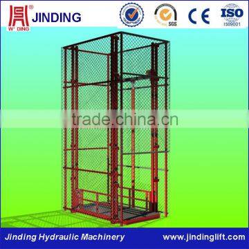 Customized hydraulic guide rail elevator platform machine from 3m to18m