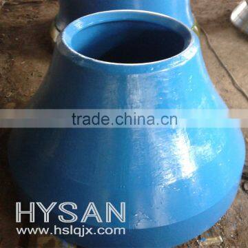 High Manganese Bowl Liner for Cone Crusher Spare Parts