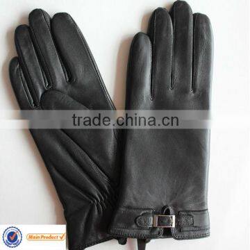 leather glove ,fashion glove ,sheep nappa gloves for ladies