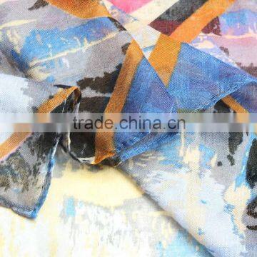 Colorful Latest New Design Hot Selling Lady Loop Scarf photo-4