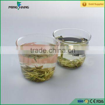 260ml Clear Borosilicate Decal Glass Mug Tea Cup Drinking Water or Juice