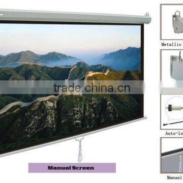 120"16:9 Manual Wall Screens