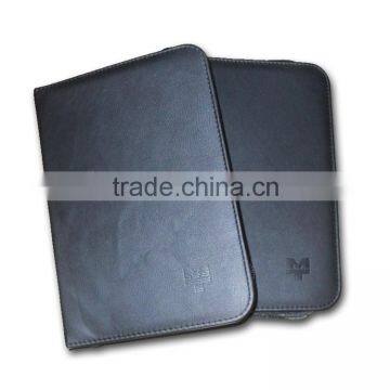 Embossed LOGO PU Notebooks, Black Cover Notebook (BLY5-7021PP)