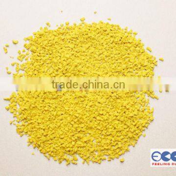 Epdm Crumb Rubber/epdm Granules for Sports Flooring/children Playgrounds/swimming Pool Decks-FL-G-Y-0504-5 photo-2
